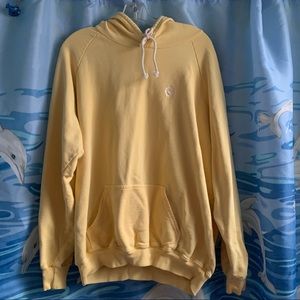 Big Bud Press Lightweight Hoodie in Butter Yellow